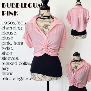 Bubblegum Pink Women's Blouse